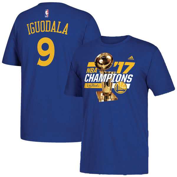 Men's Golden State Warriors Andre Iguodala Royal 2017 NBA Champions T-Shirt FengYun,We sell and wholesale Men's Golden State Warriors Andre Iguodala Royal 2017 NBA Champions T-Shirt FengYun on line form chian!